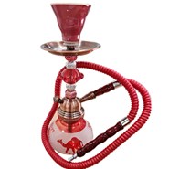 Egyptian Design Red Water Pipe